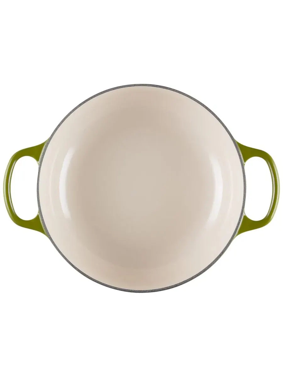 Жаропрочная кастрюля-сотейник 3,3 л Le Creuset — изображение 5 из 5, оливковый