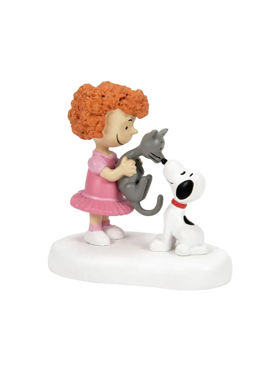 Фигурка Frieda and Faron Meet Snoopy Department 56 — мульти