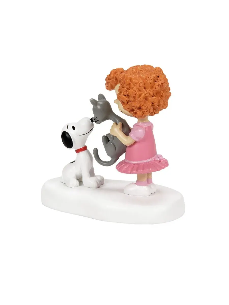 Фигурка Frieda and Faron Meet Snoopy Department 56 — изображение 3 из 4, мульти
