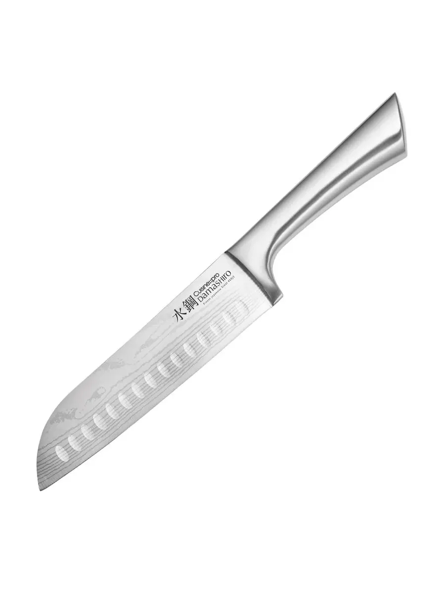 Нож Santoku Дамасиро 17 см Cuisine::Pro