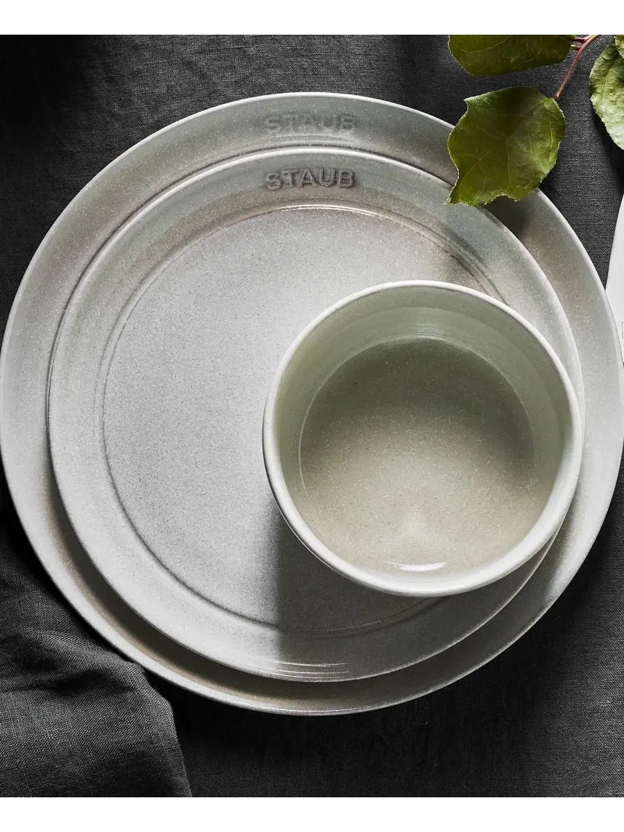 Столовый сервиз Staub Ceramic, 12 предметов, белый трюфель — изображение 4 из 4