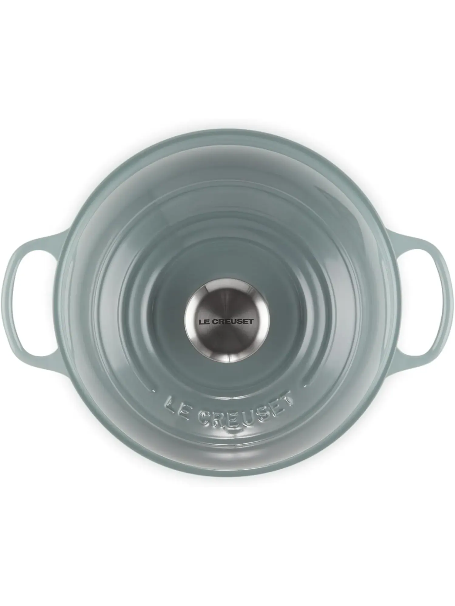 Форма для выпечки Le Creuset Enameled Cast Iron Signature Round Bread Oven, 1,6 л, 24 см — изображение 2 из 7, морская соль