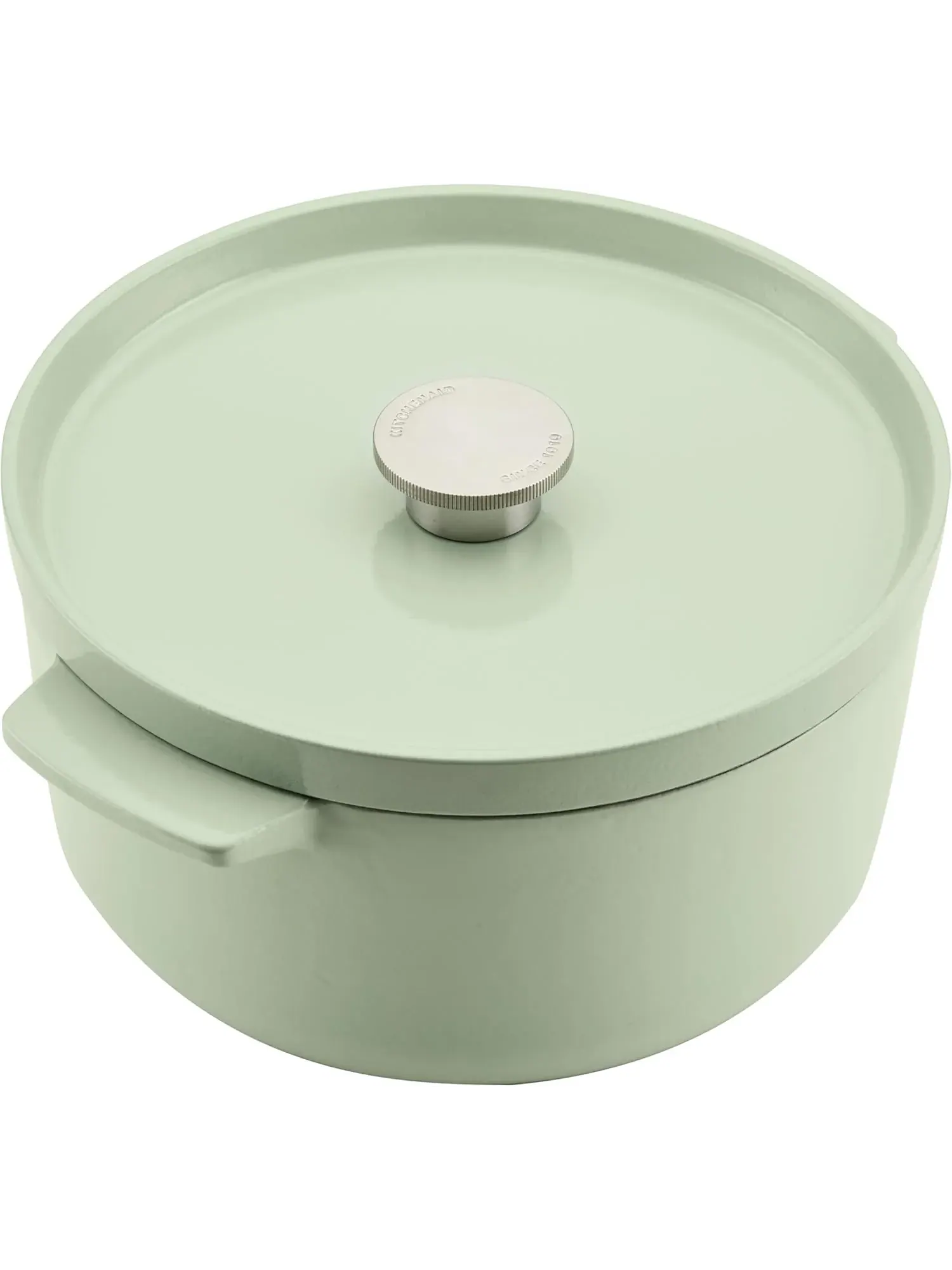 Кастрюля-жаровня KitchenAid Enameled Cast Iron Dutch Oven, 5,7 литра, Фисташковый — изображение 8 из 13, писташковый