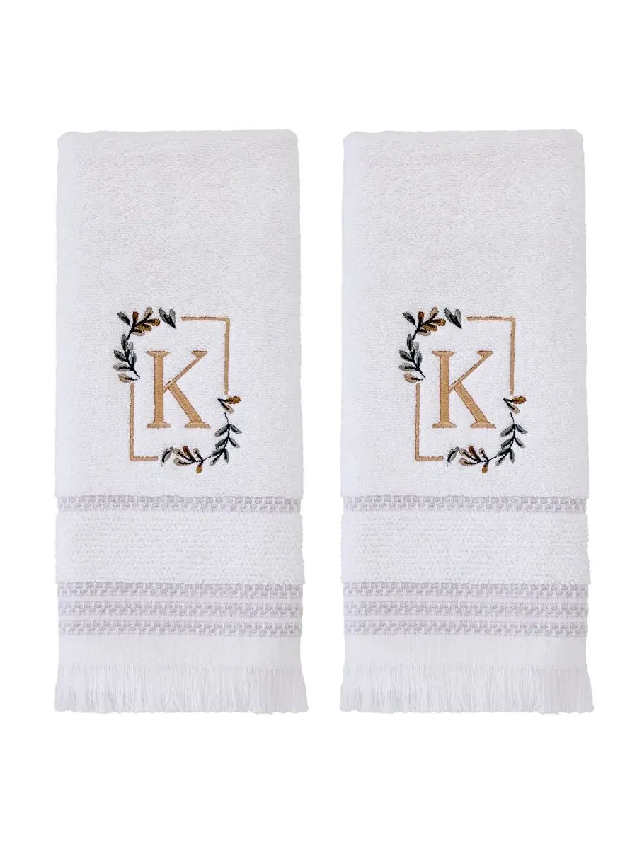 Комплект полотенец для рук Everyday Monogram, 2 шт., с монограммой SKL Home, K