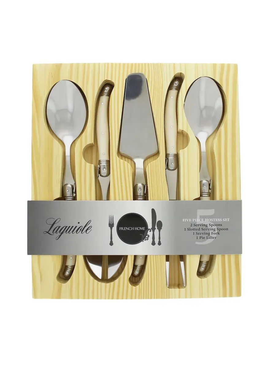 Набор посуды Laguiole из 5 предметов French Home, Bgeoverflw — изображение 2 из 8