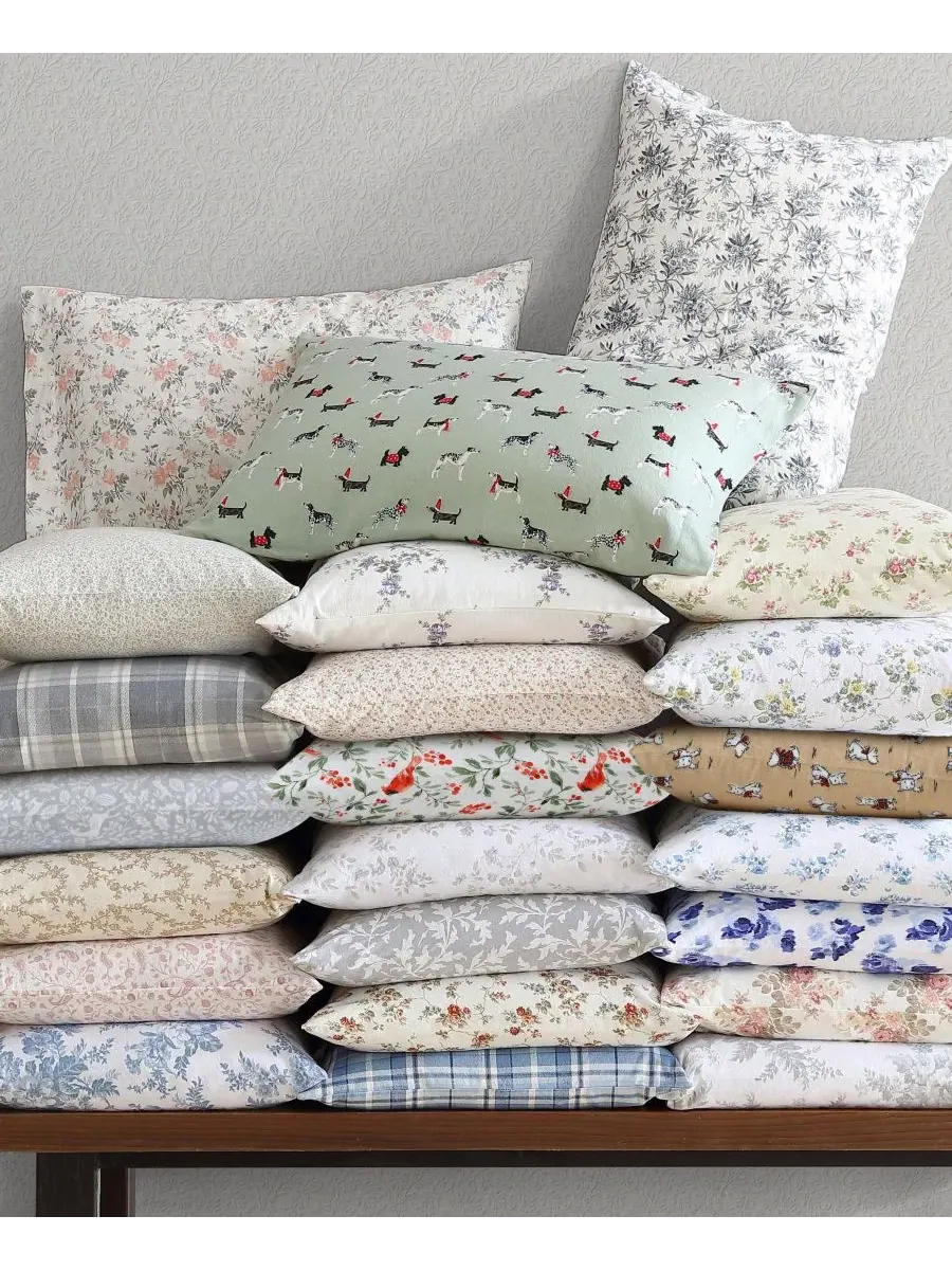 Фланелевый комплект постельного белья Jolly Cardinals Laura Ashley, King — изображение 8 из 8