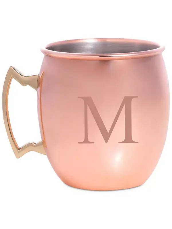 Кружка «Московский мул» с монограммой Bey-Berk, 'm'