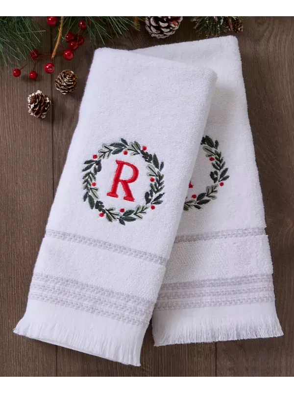 Полотенце для рук Skl Home с монограммой «R» — изображение 4 из 4