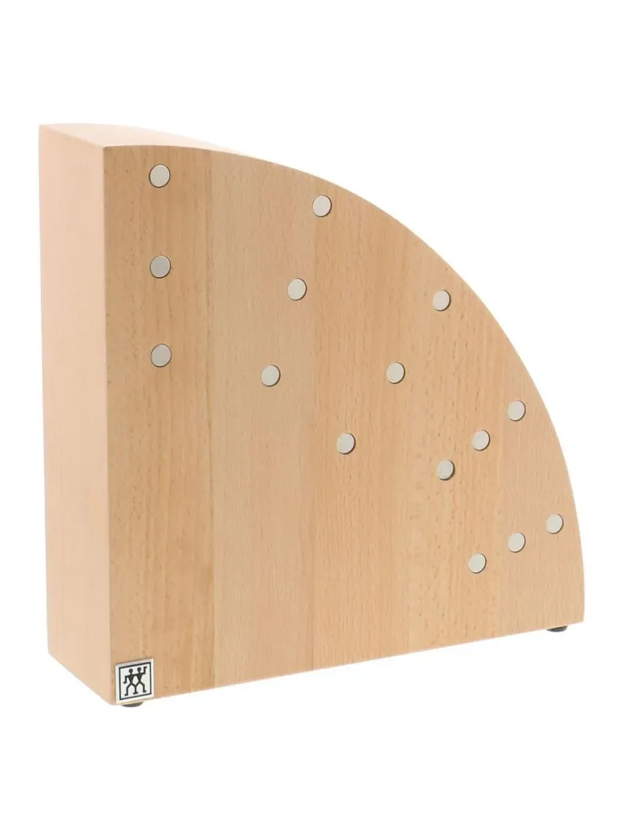 Круглый итальянский магнитный блок из бука Zwilling, Beechwood