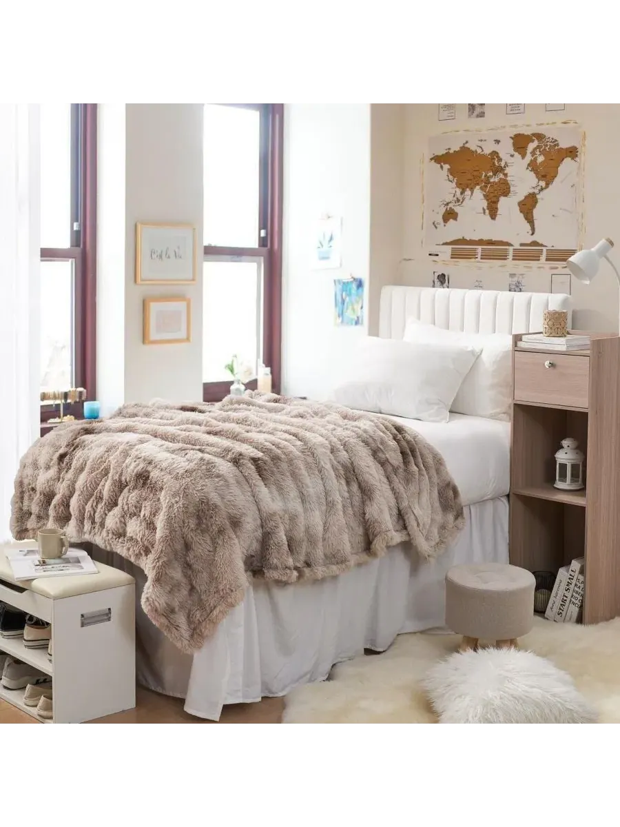 Плед Snowball Chunky Bunny Coma Inducer, Taupe Desert