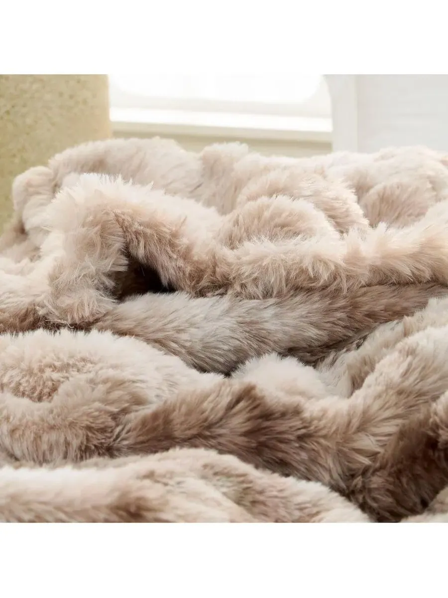 Плед Snowball Chunky Bunny Coma Inducer, Taupe Desert — изображение 4 из 4