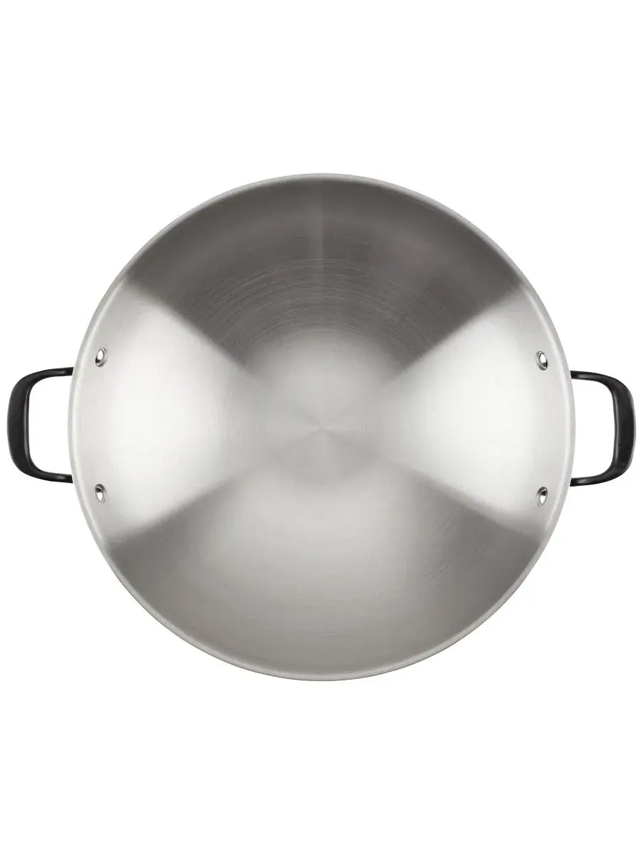 Вок из нержавеющей стали 5-слойный 38 см KitchenAid, Polished Stainless Steel — изображение 10 из 10