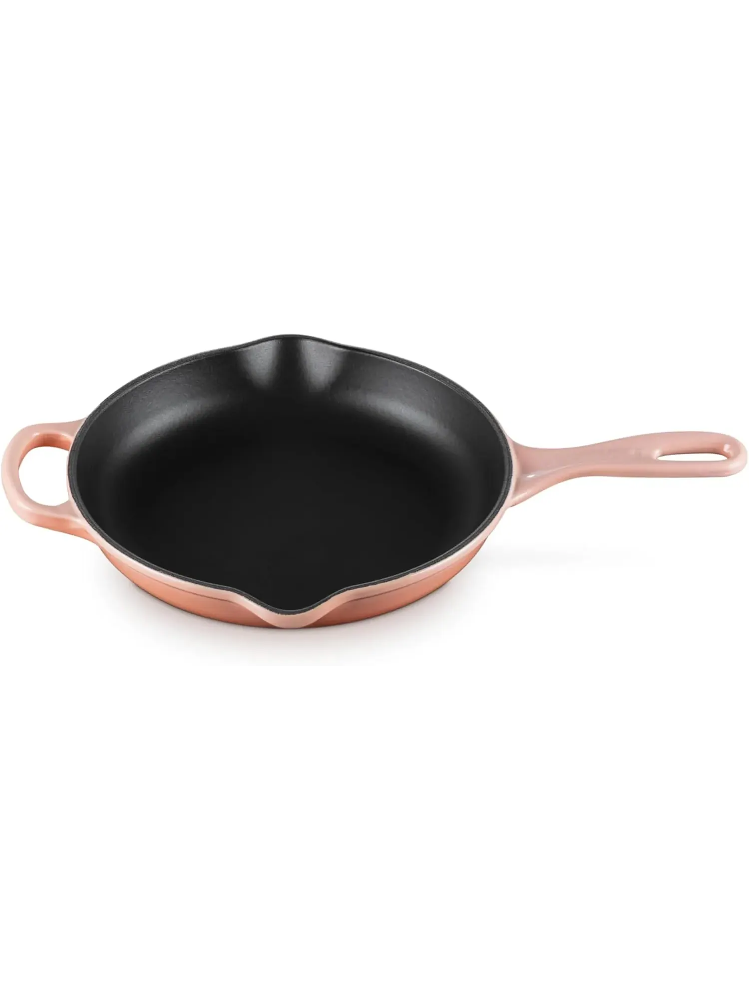 Сковорода чугунная Le Creuset Signature с эмалированным покрытием, 23 см, персиковый
