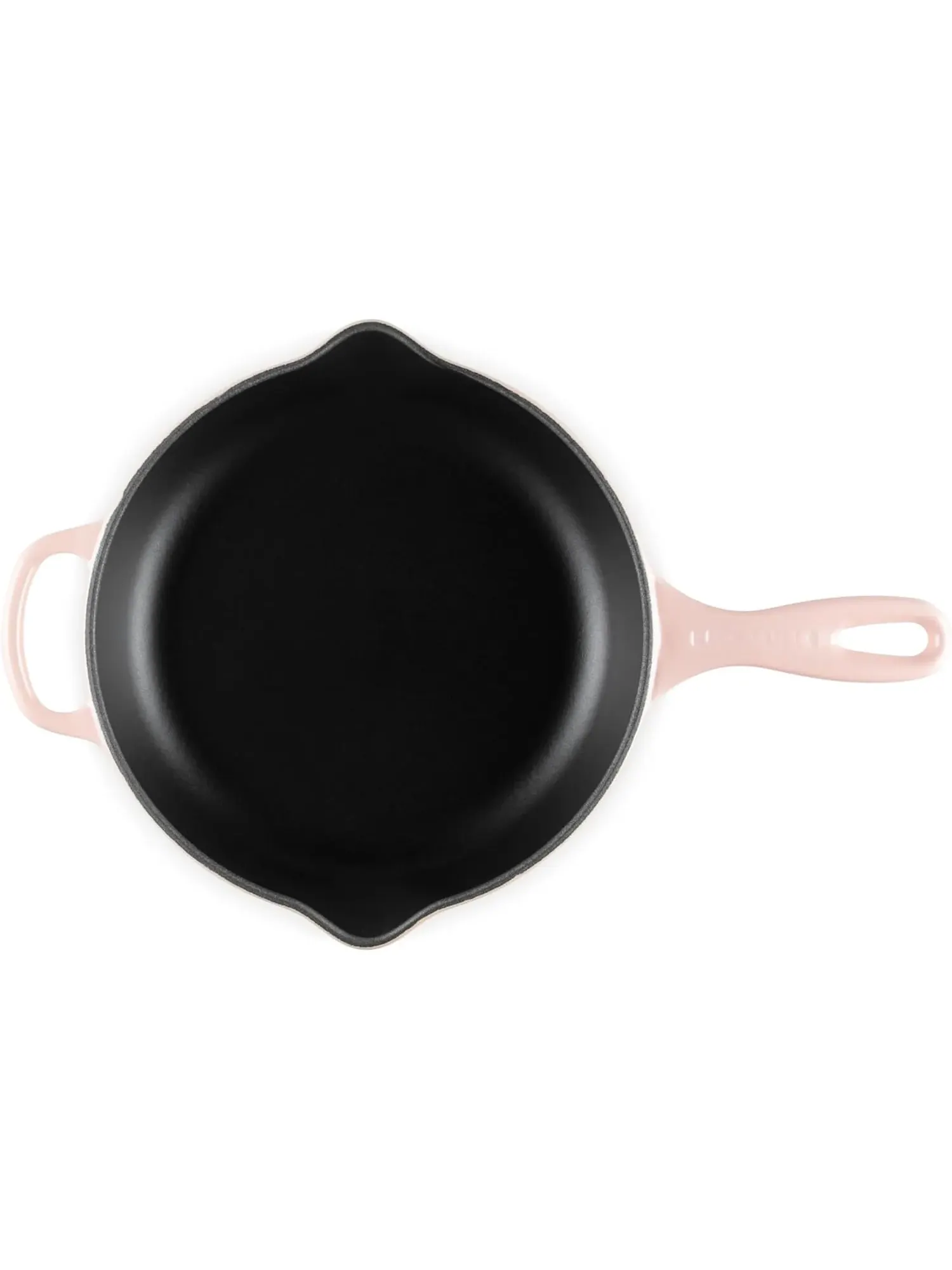 Сковорода чугунная Le Creuset Signature с эмалированным покрытием, 23 см, персиковый — изображение 4 из 7