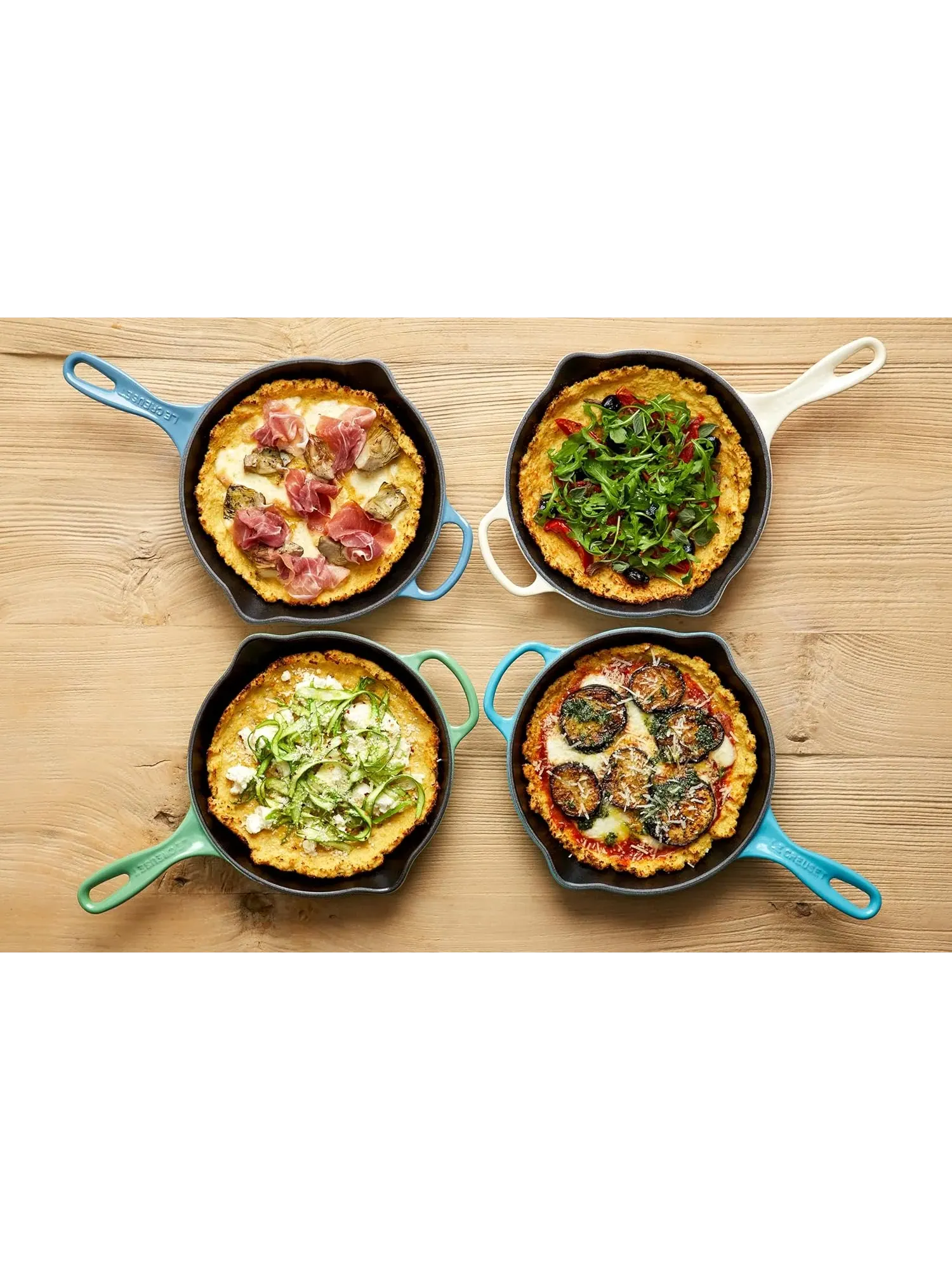 Сковорода чугунная Le Creuset Signature с эмалированным покрытием, 23 см, персиковый — изображение 5 из 7