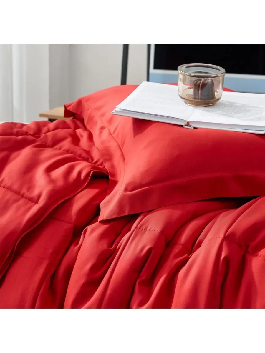 Охлаждающий комплект постельного белья Menopleasing Oversized Cooling Comforter Set Coma Inducer — изображение 4 из 6