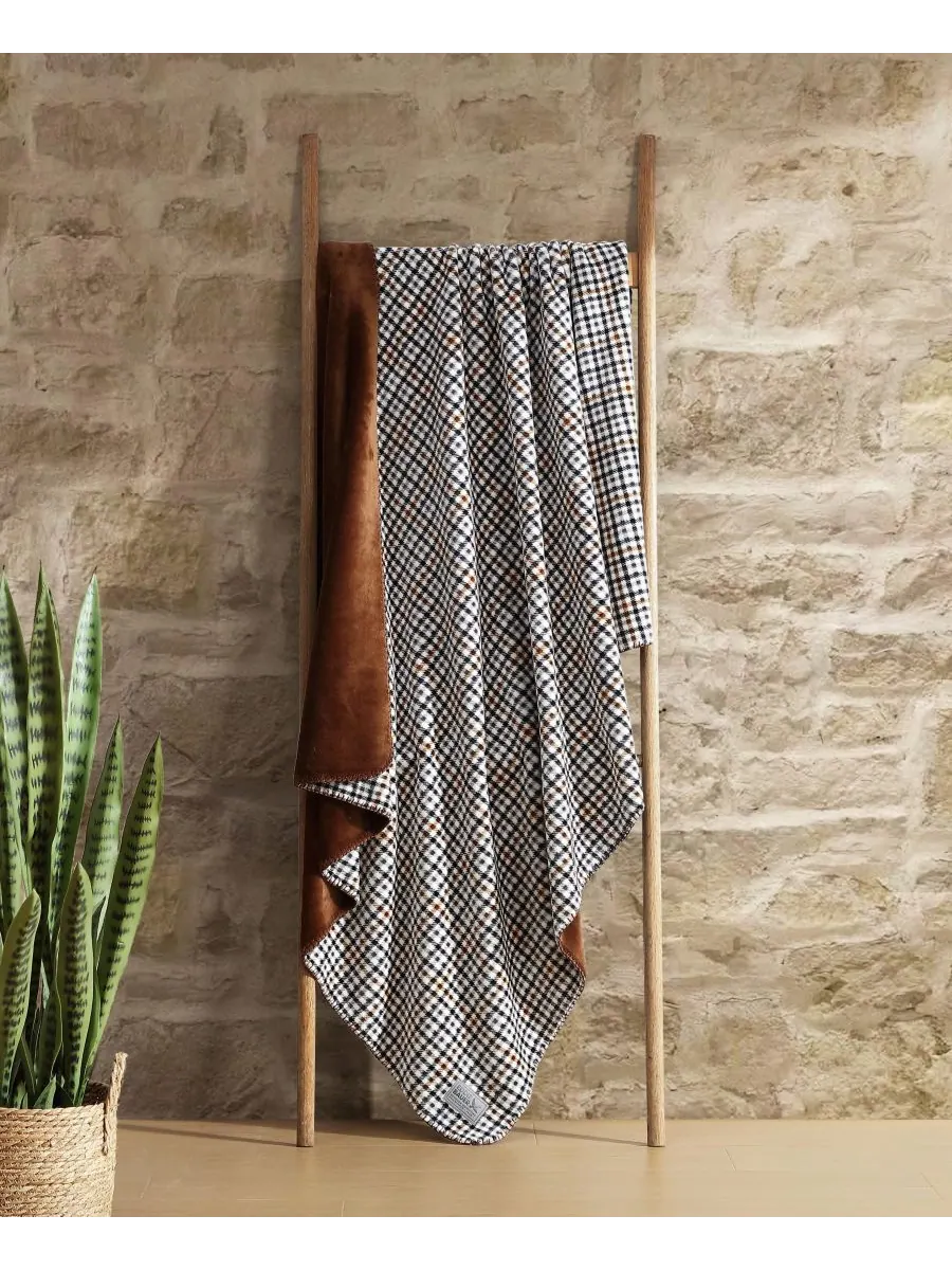 Плед из мягкой фланели с принтом, 70 x 60 дюймов Eddie Bauer, цвет griffen plaid — изображение 4 из 9