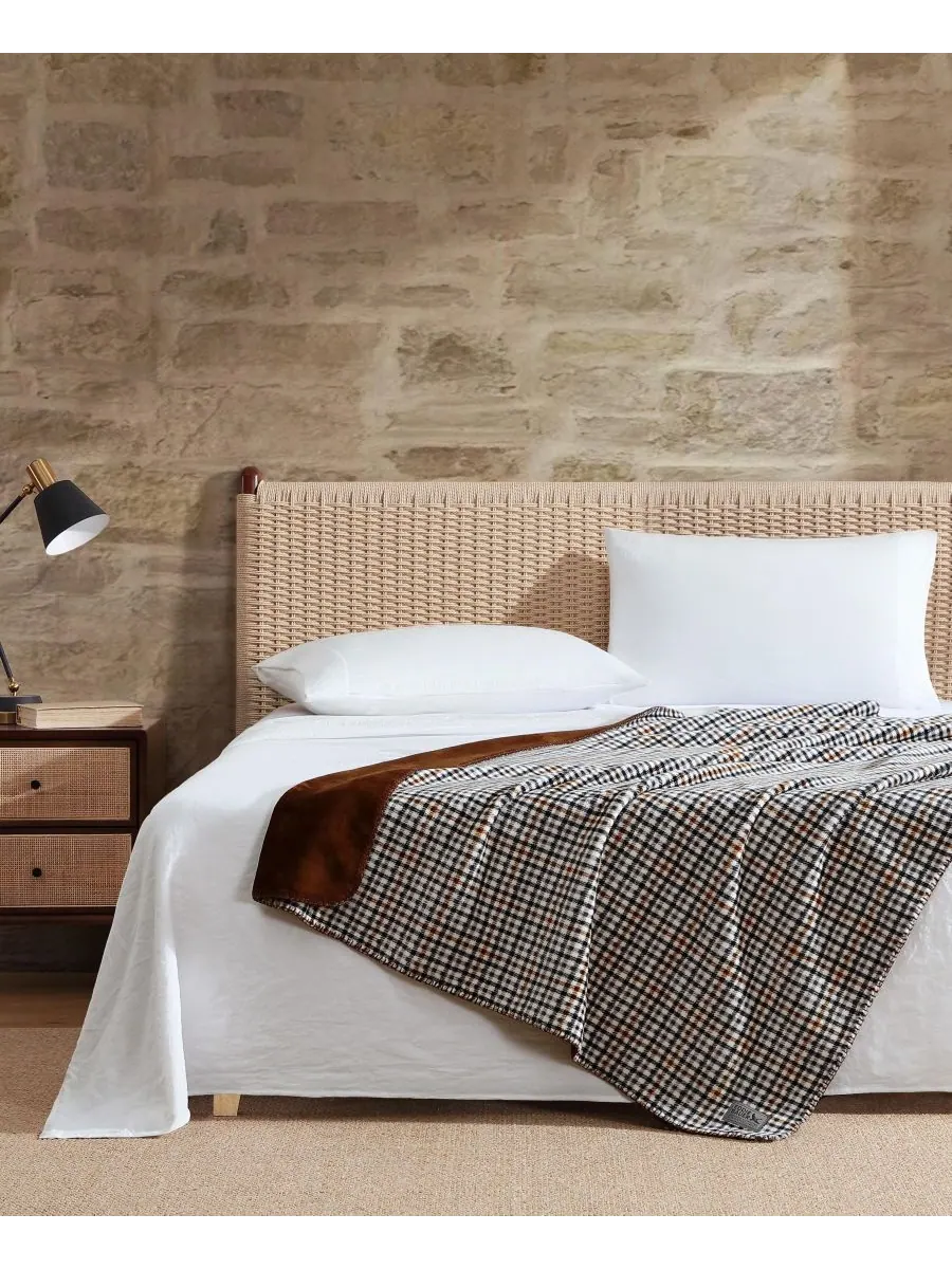 Плед из мягкой фланели с принтом, 70 x 60 дюймов Eddie Bauer, цвет griffen plaid — изображение 6 из 9