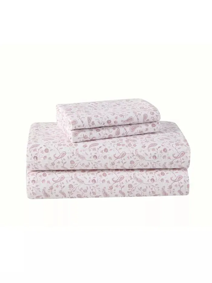 Комплекты простыней из хлопковой фланели с рисунком Paisley Prance Laura Ashley