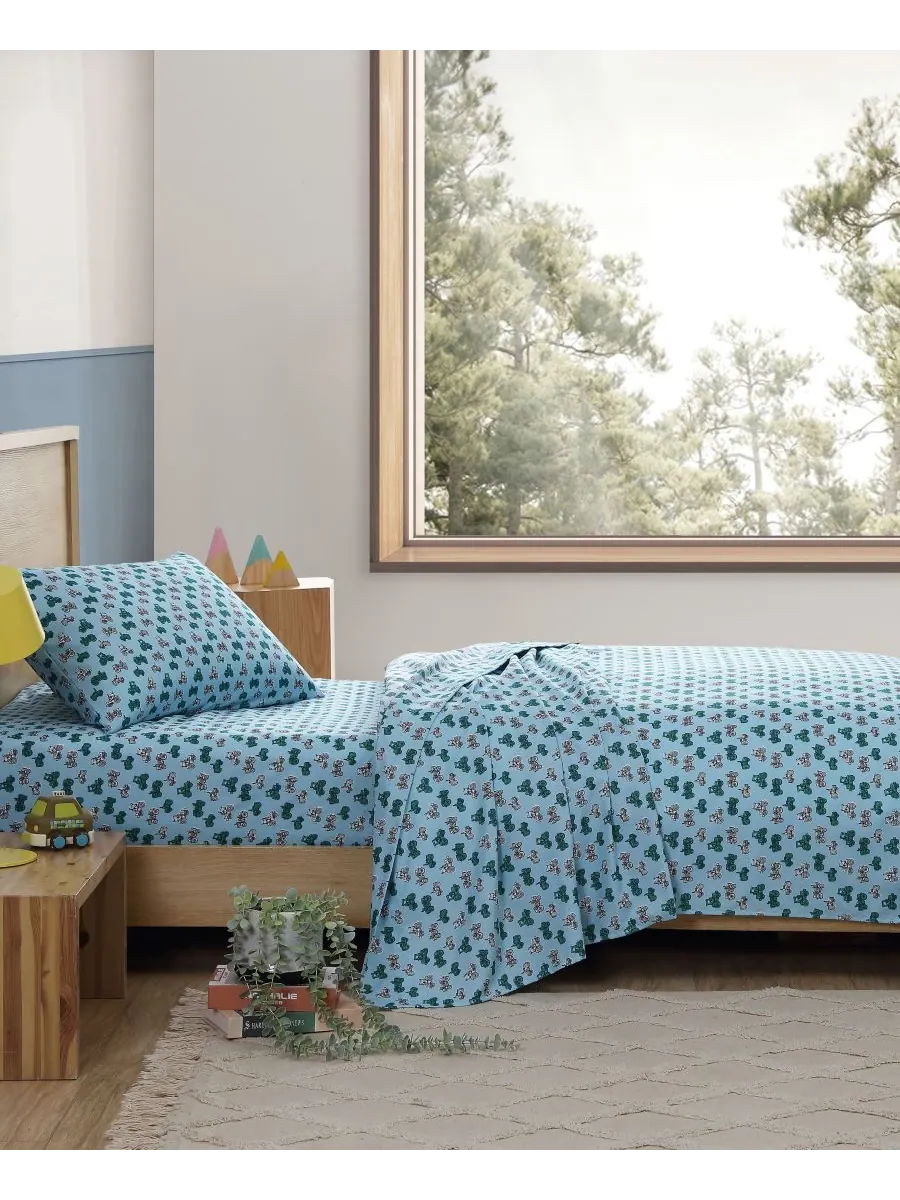 Комплект постельного белья из микрофибры, 3 предмета, размер Twin XL Eddie Bauer, Little Rider — изображение 5 из 5