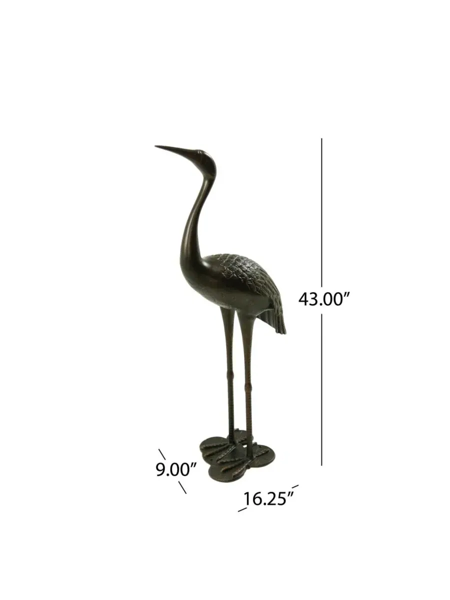 Садовая фигурка птицы, металл, античный бронзовый Streamdale Furniture, Antique Bronze — изображение 5 из 9