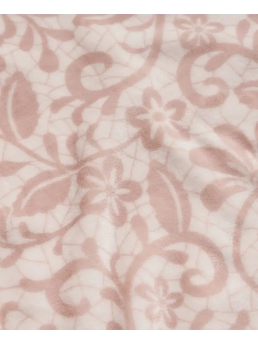 Плед из плюша 152x178 см BCBG, Pauline Floral — изображение 4 из 7
