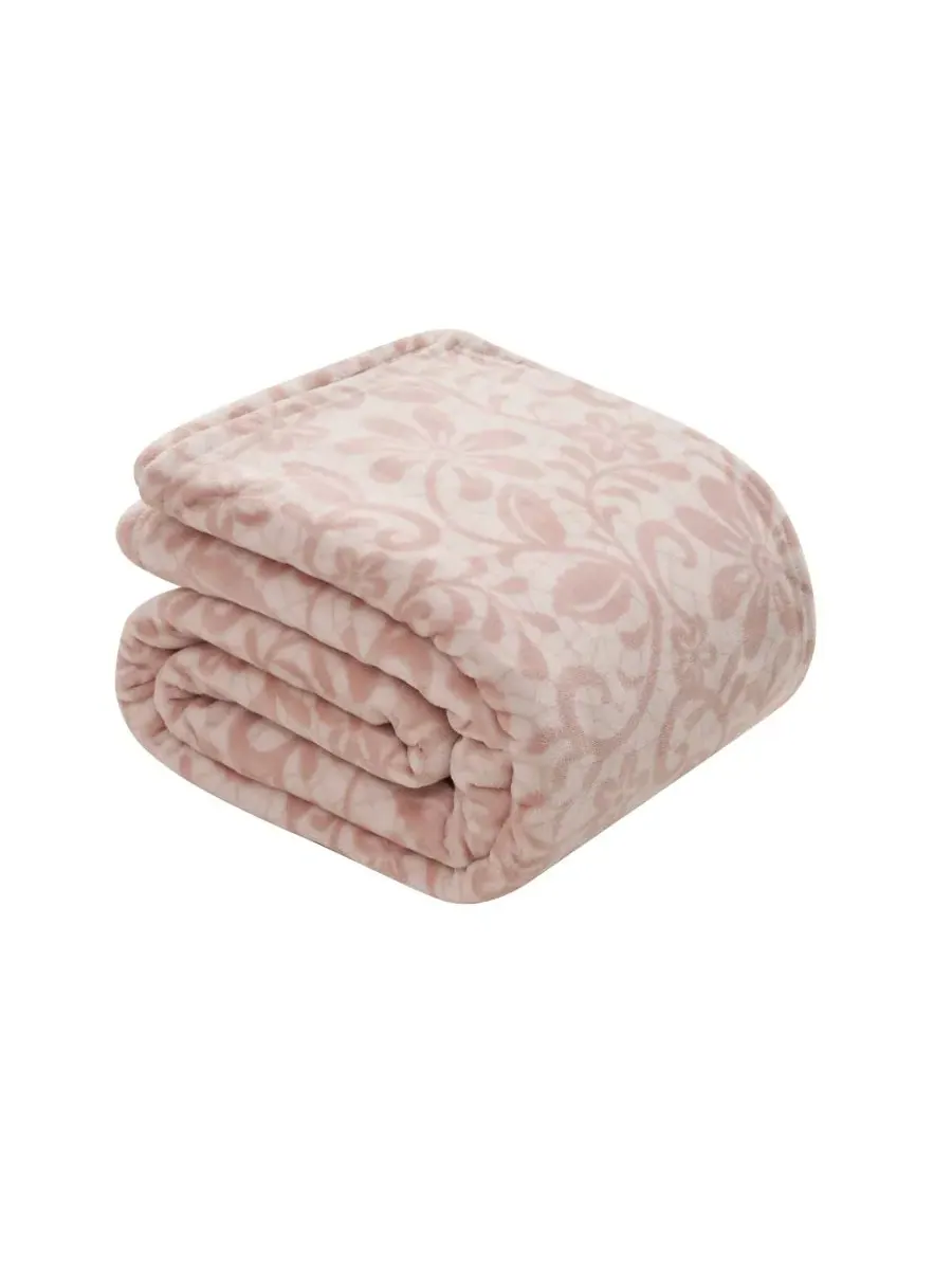 Плед из плюша 152x178 см BCBG, Pauline Floral — изображение 5 из 7