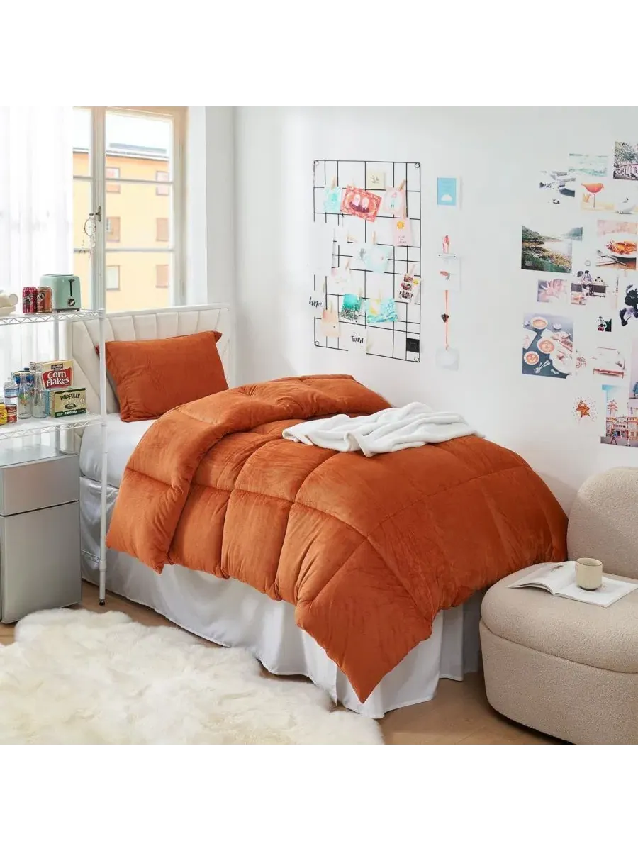 Комплект стеганого одеяла Fatter than Fat, Twin XL Byourbed, Rooibos Tea — без цвета