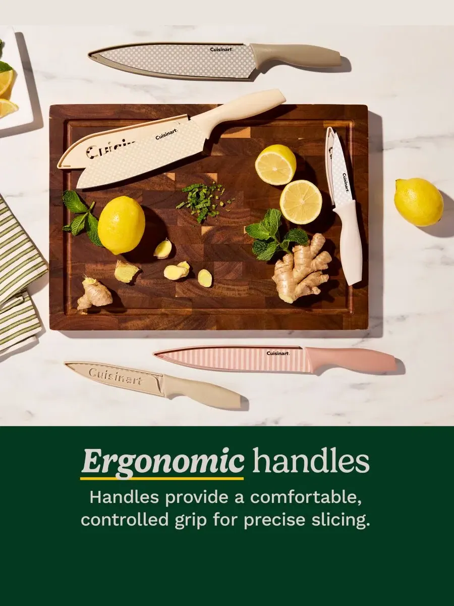 Набор ножей Advantage с керамическим покрытием, 10 предметов Cuisinart, Farmhouse — изображение 5 из 6