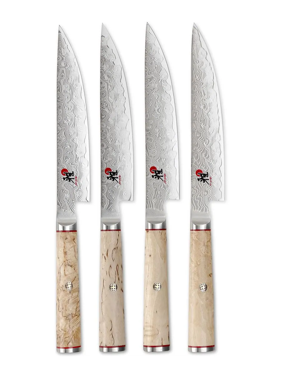 Miyabi Набор из 4 стейковых ножей Birchwood SG2