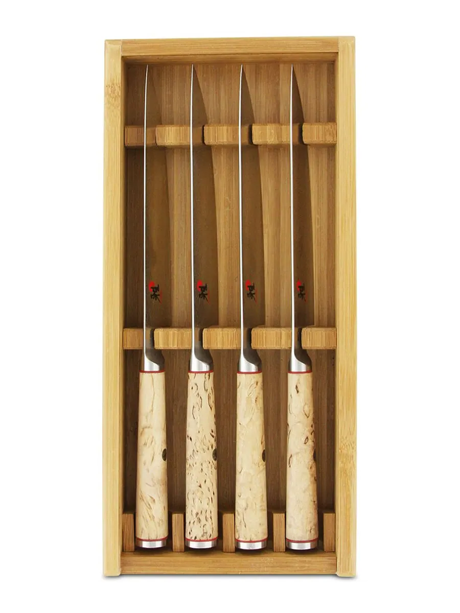 Miyabi Набор из 4 стейковых ножей Birchwood SG2 — изображение 3 из 3