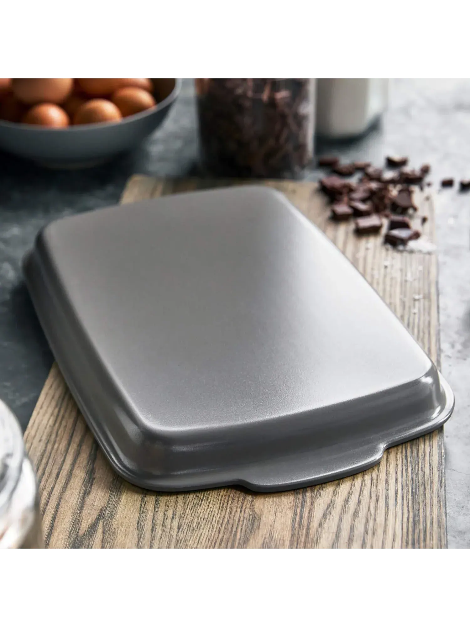 Противень GreenPan Premiere Ovenware, 33х23 см, серый матовый — изображение 4 из 8