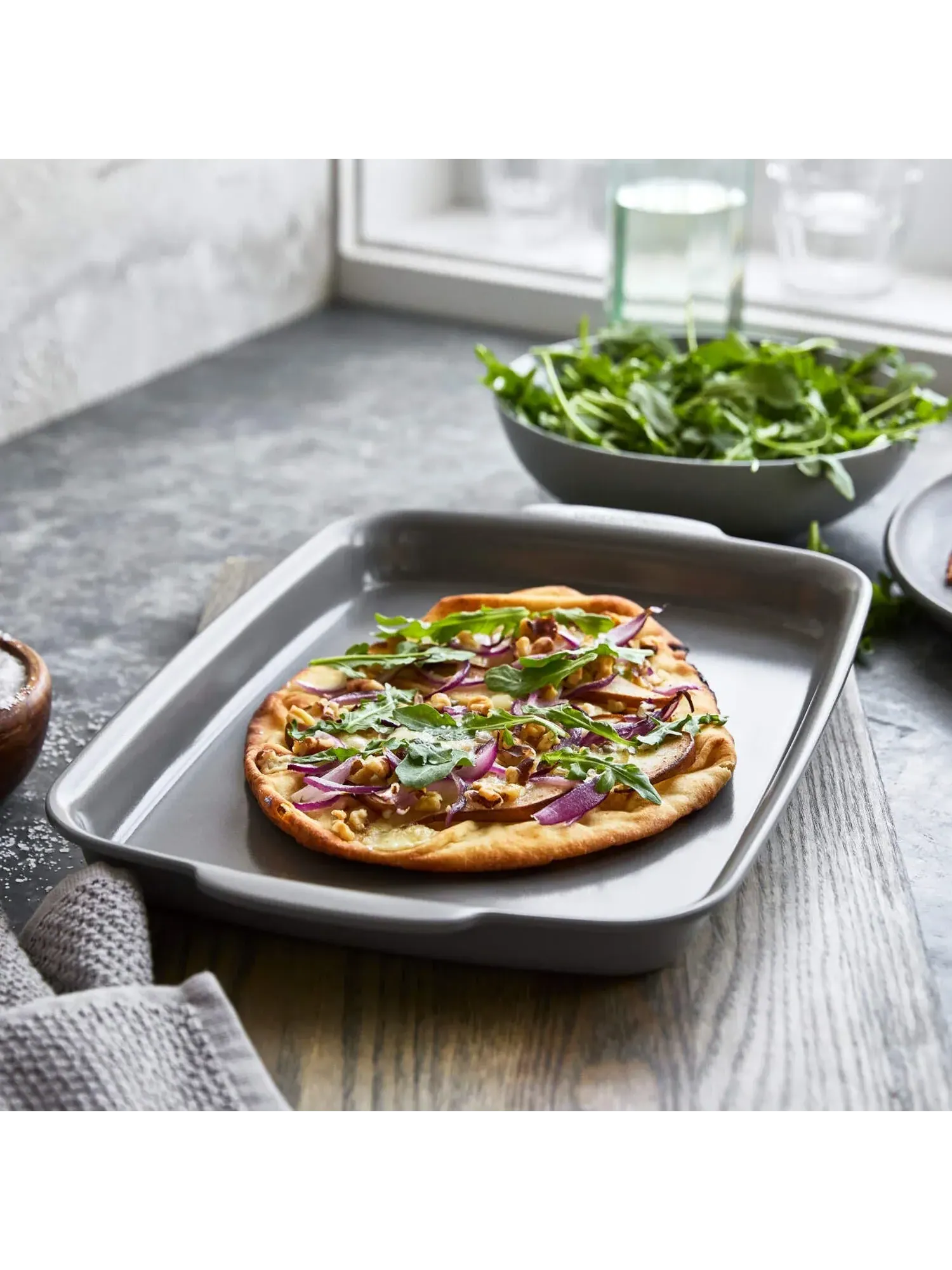 Противень GreenPan Premiere Ovenware, 33х23 см, серый матовый — изображение 5 из 8