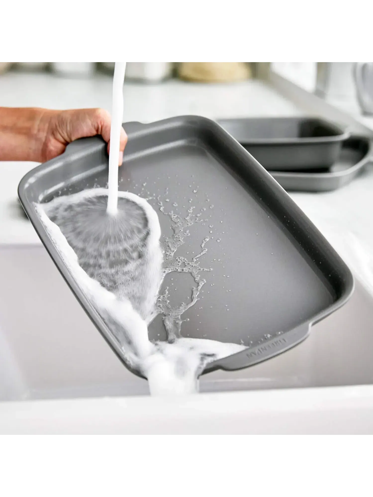 Противень GreenPan Premiere Ovenware, 33х23 см, серый матовый — изображение 8 из 8