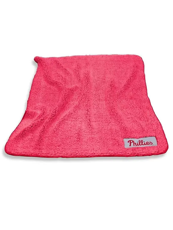 Одеяло из морозного флиса Philadelphia Phillies размером 60 x 50 дюймов Logo Brands