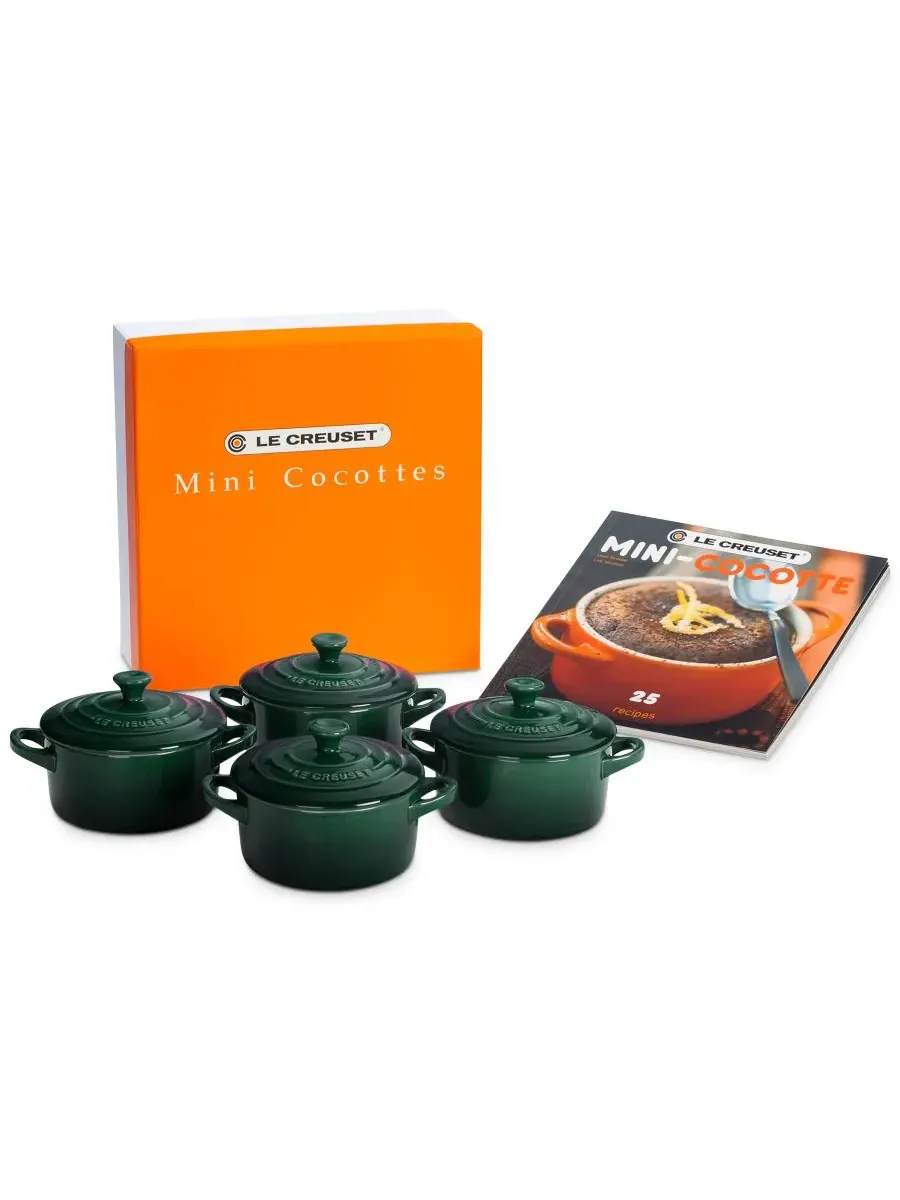 Набор мини-кокотниц Le Creuset, 4 штуки, 10 см, 0,25 л
