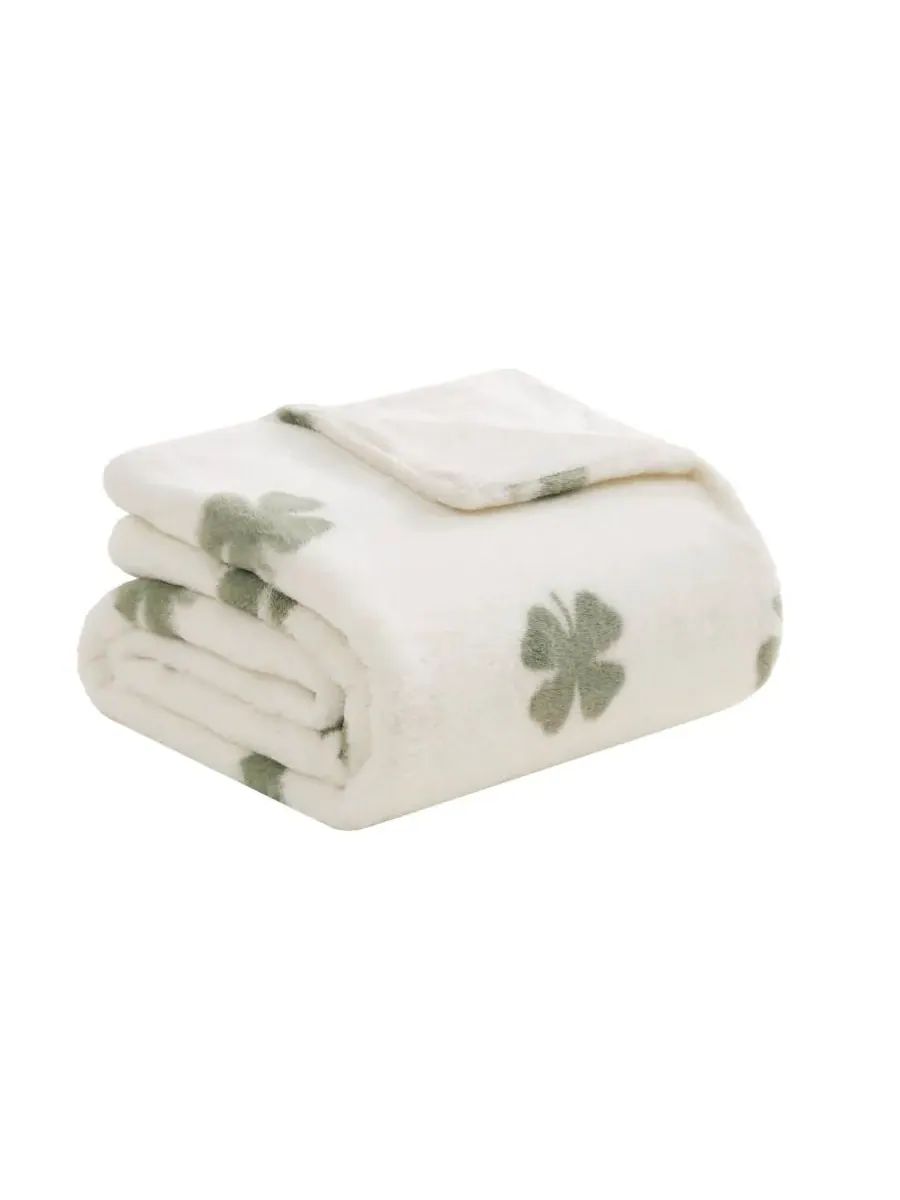 Плед Clover Toss из искусственного меха, 127 x 178 см Lucky Brand, Clover Toss