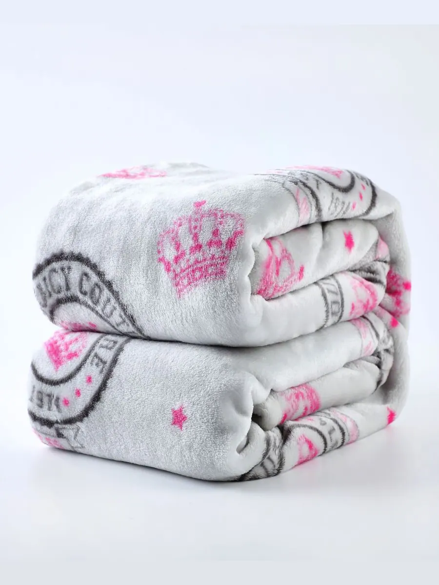 Мягкий плед, 50 x 70 дюймов Juicy Couture, цвет emblem
