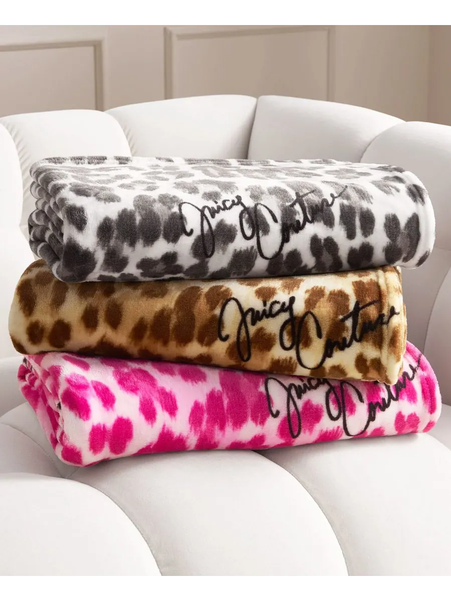 Мягкий плед, 50 x 70 дюймов Juicy Couture — изображение 5 из 8