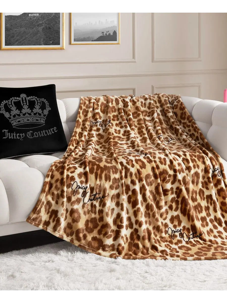 Мягкий плед, 50 x 70 дюймов Juicy Couture — изображение 8 из 8