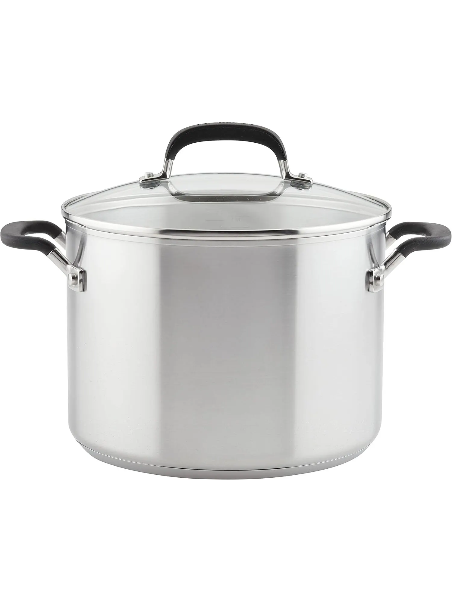 Кастрюля KitchenAid Brushed Stainless Steel Induction, 7,6 литра