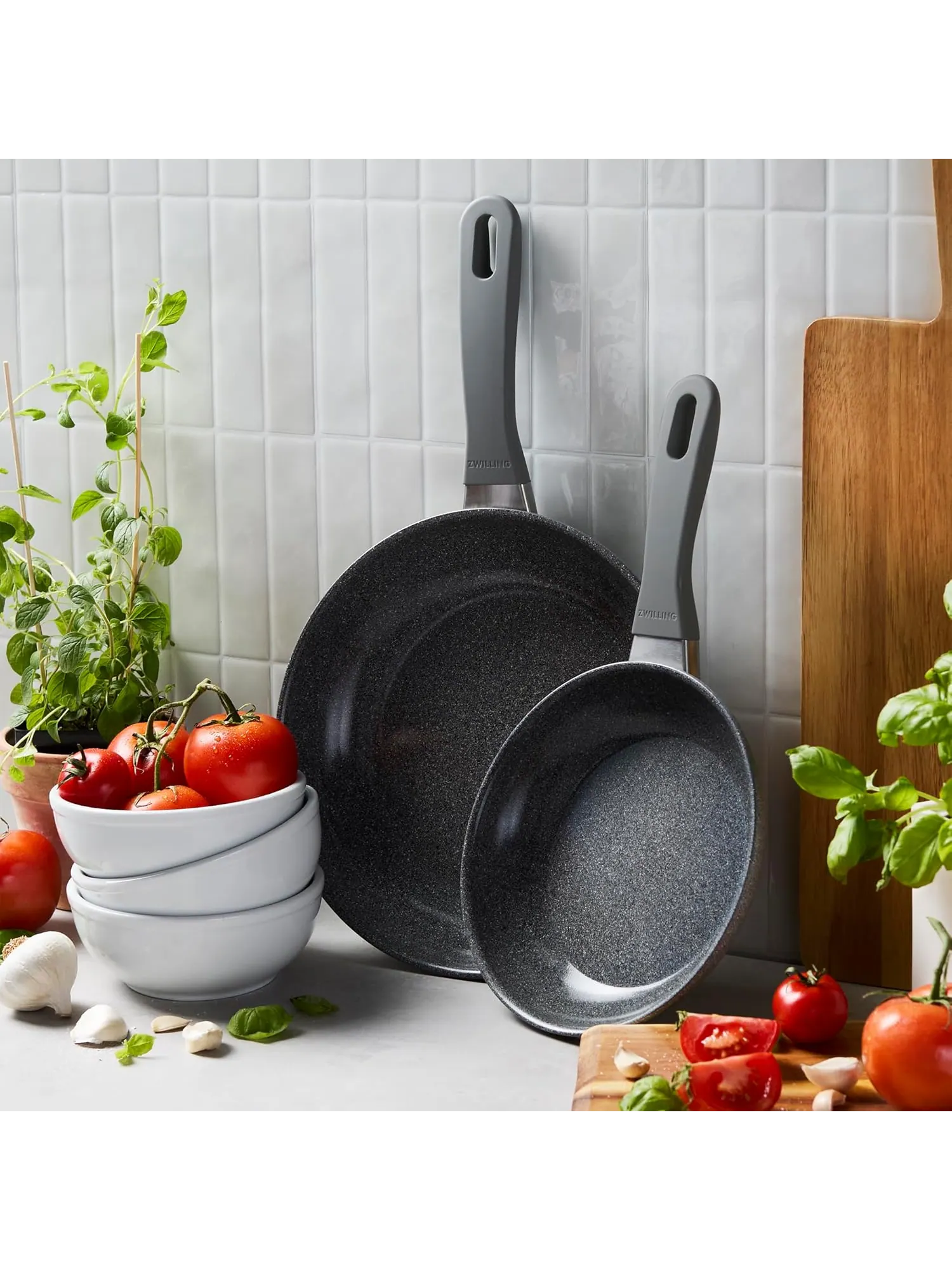 Набор сковород Zwilling Parma Plus Ceramic, 2 предмета, 20/25 см — изображение 2 из 4