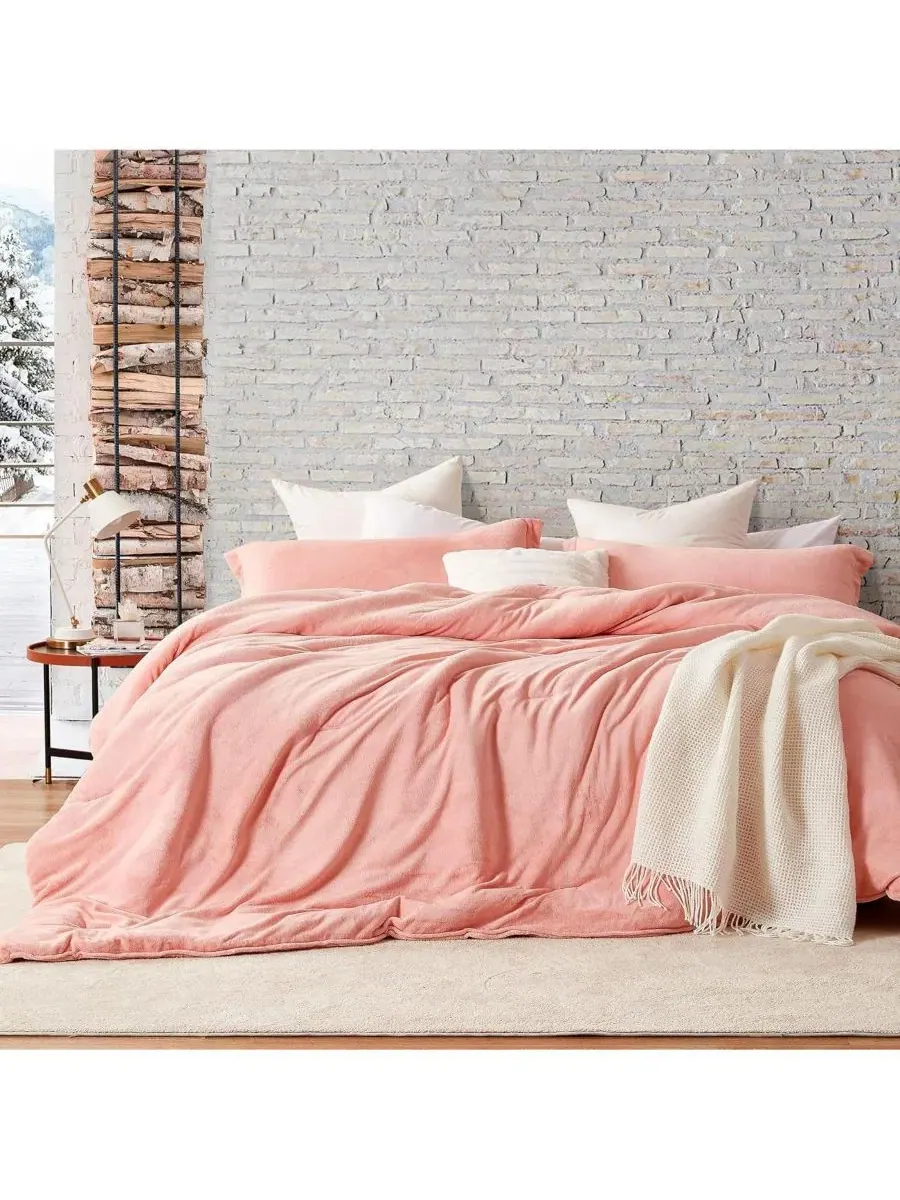 Комплект стеганых одеял Oversized 3-предметный Git Cozy Charlotte Peach Coma Inducer, Charlotte