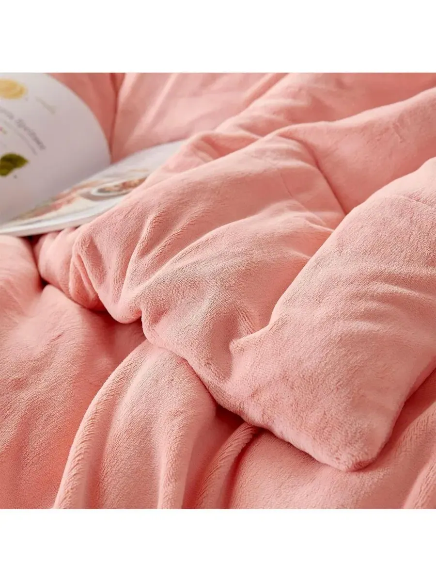 Комплект стеганых одеял Oversized 3-предметный Git Cozy Charlotte Peach Coma Inducer, Charlotte — изображение 3 из 3