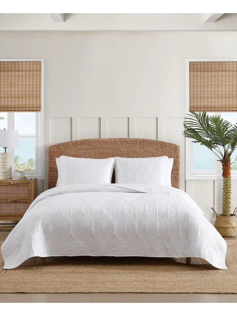 Покрывало с принтом пальмовых листьев Tommy Bahama Home