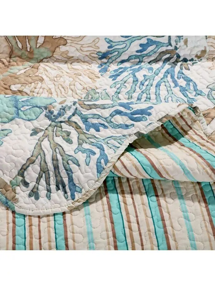 Нефритовый плед Атлантиды — 50 x 60 дюймов Greenland Home Fashions — изображение 4 из 5