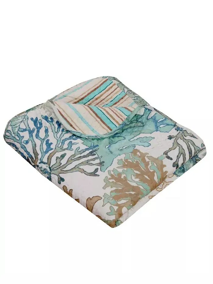 Нефритовый плед Атлантиды — 50 x 60 дюймов Greenland Home Fashions — изображение 5 из 5