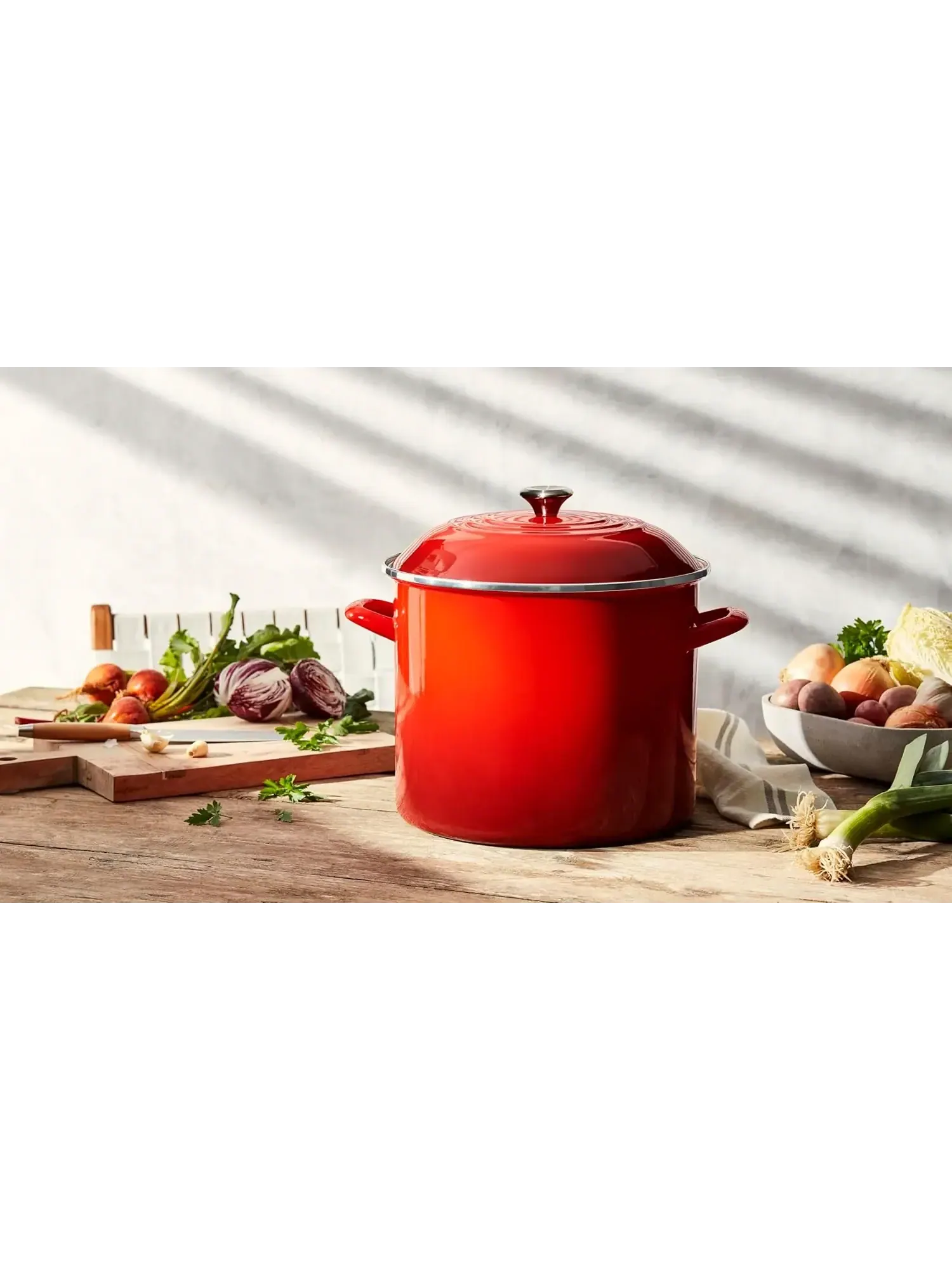 Кастрюля Le Creuset Enamel on Steel Stockpot, 15,1 л — изображение 6 из 7