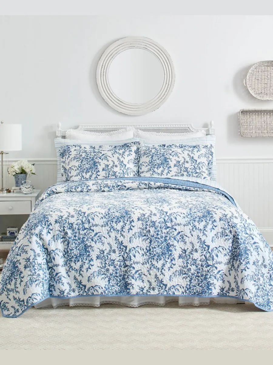 Комплект постельного белья bedford cotton, 3 предмета, двусторонний, размер king. Laura Ashley — изображение 6 из 8