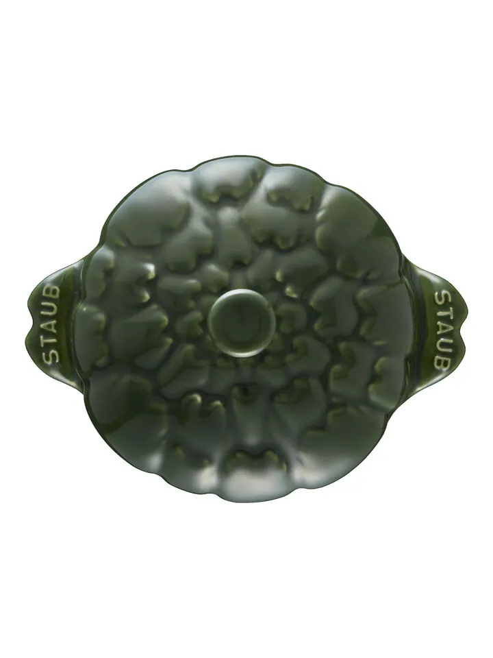 Форма для запекания Staub Artichoke, 0,45 л, 13 см, зеленый базилик — изображение 2 из 4